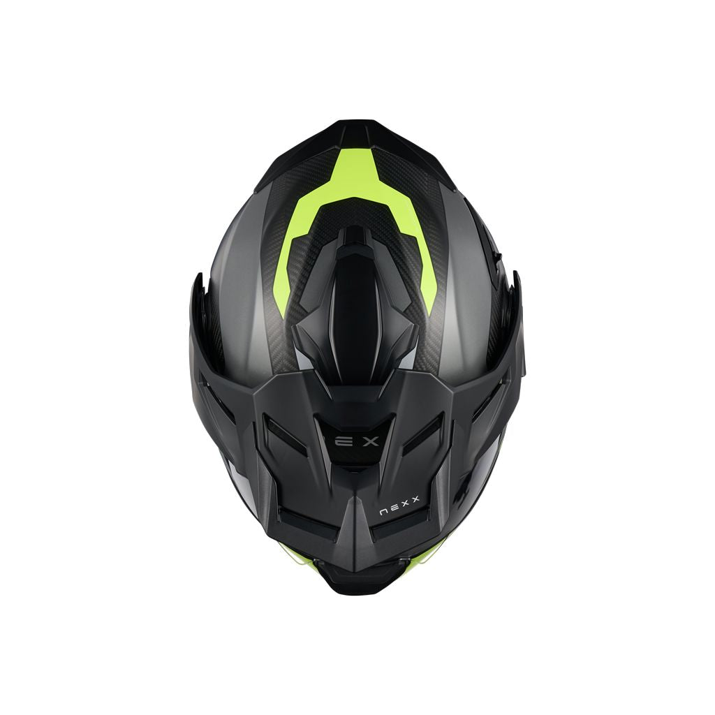 Casco NEXX X.LIFECOUNTRY Terra ADV Modular Black/Yellow