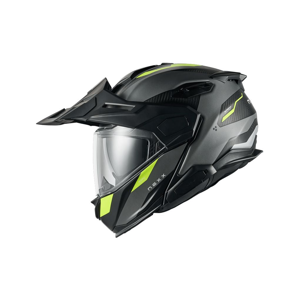 Casco NEXX X.LIFECOUNTRY Terra ADV Modular Black/Yellow