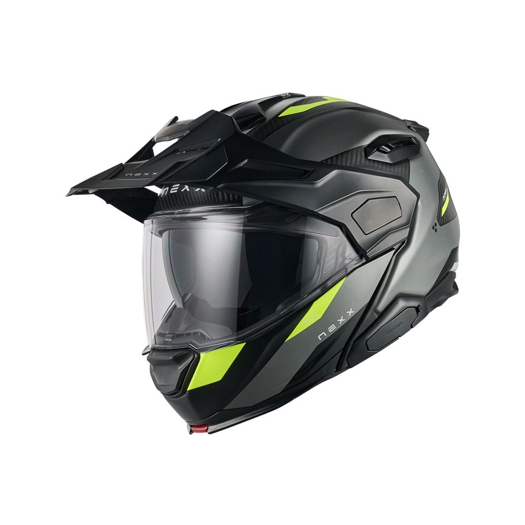 Casco NEXX X.LIFECOUNTRY Terra ADV Modular Black/Yellow