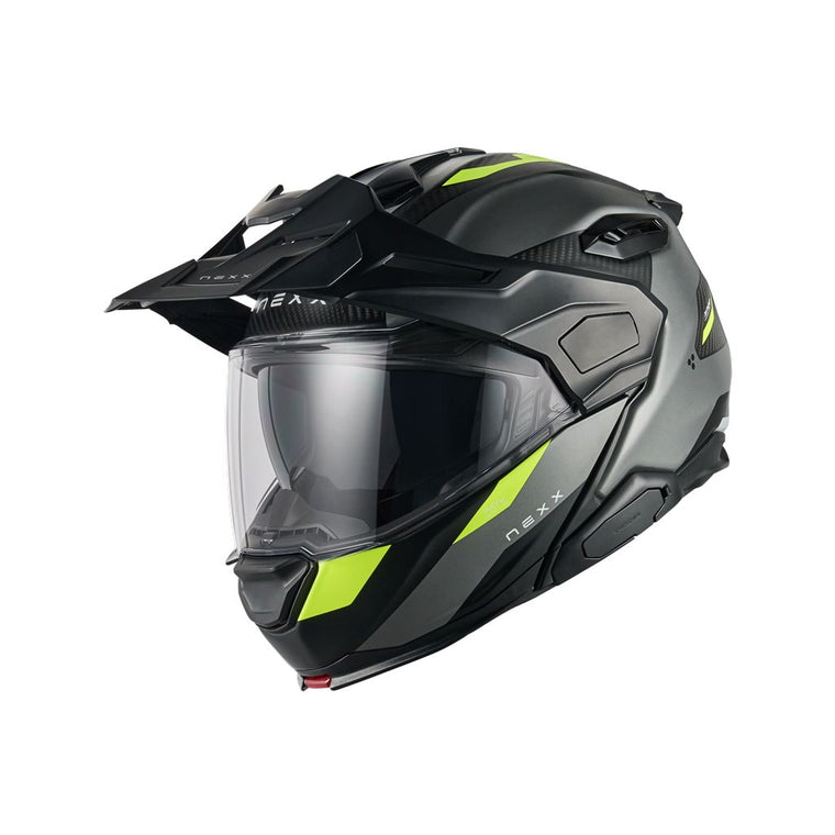 NEXX X.LIFECOUNTRY Terra ADV Modular Helmet Black/Yellow