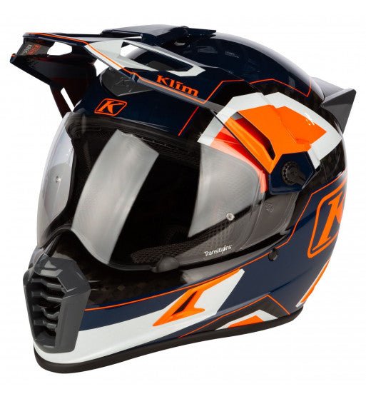 CASCO KLIM KRIOS PRO AVENTURA TRAIL Rally Striking Orange - Cursos Moto Trail