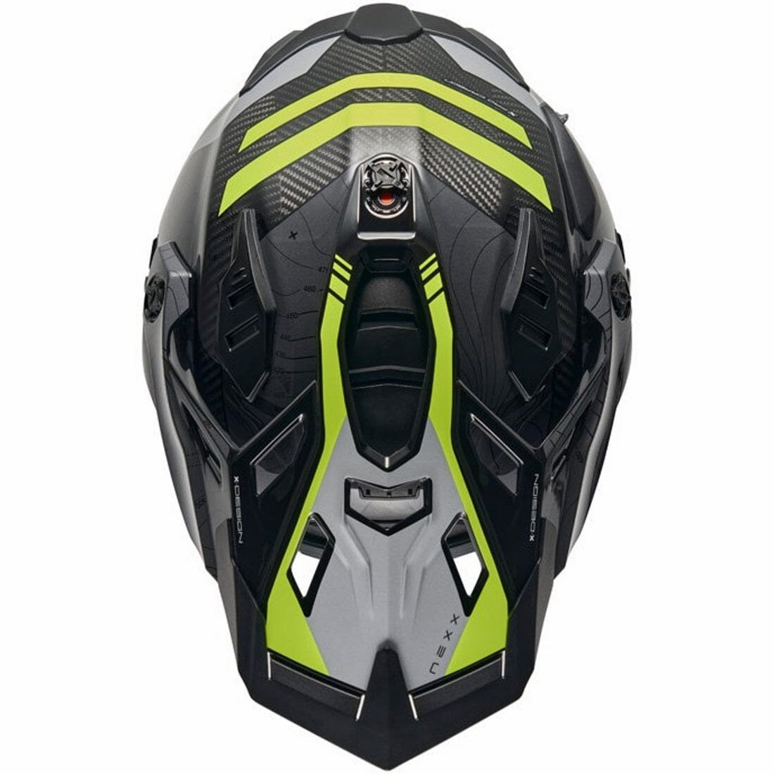 Casco Nexx X.WED3 Carbon Furka Grey Neon