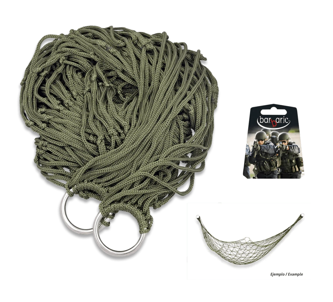 HAMACA DE CUERDA VERDE 220 CM - Cursos Moto Trail